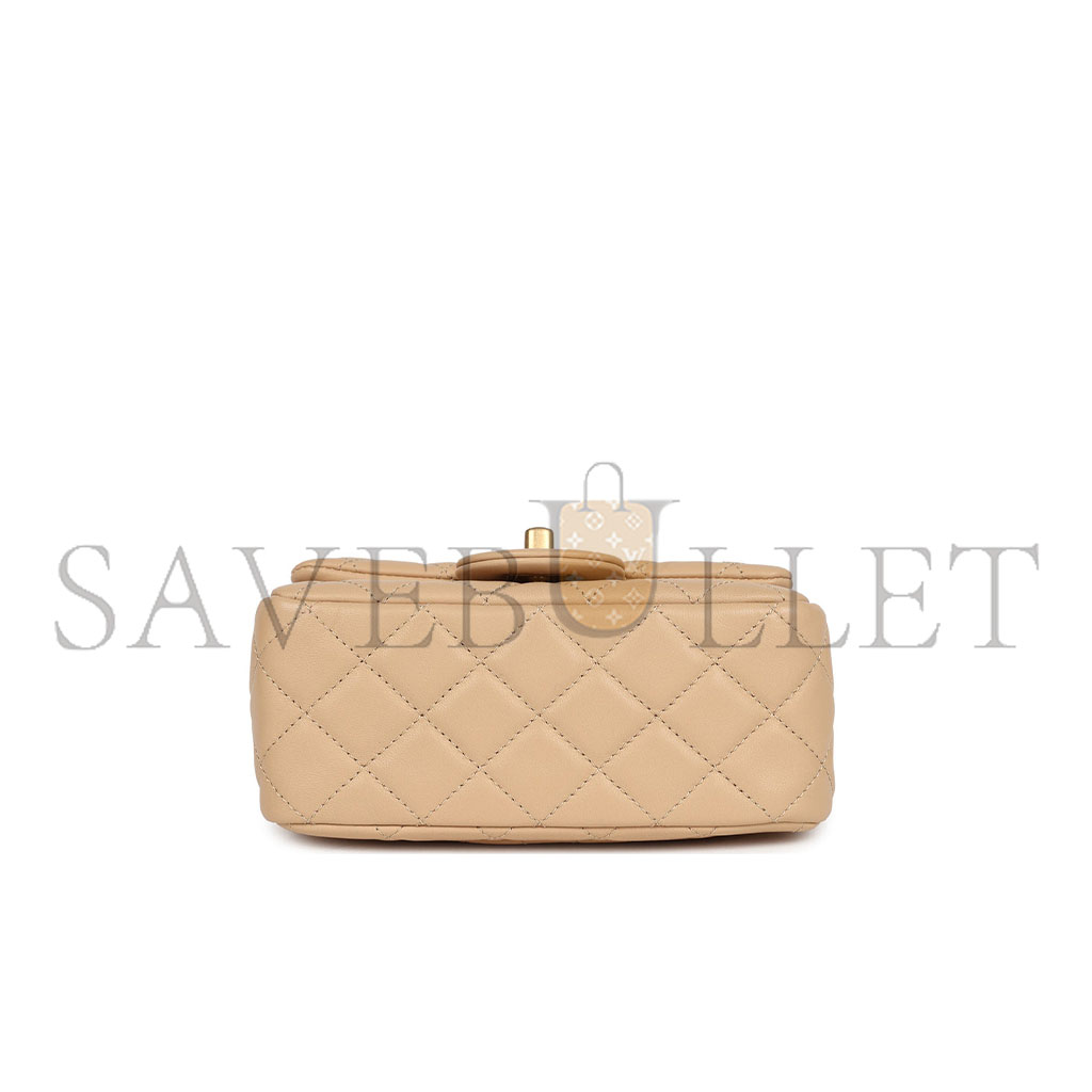 CHANEL MASTER SQUARE MINI FLAP BAG (18*13*7cm)